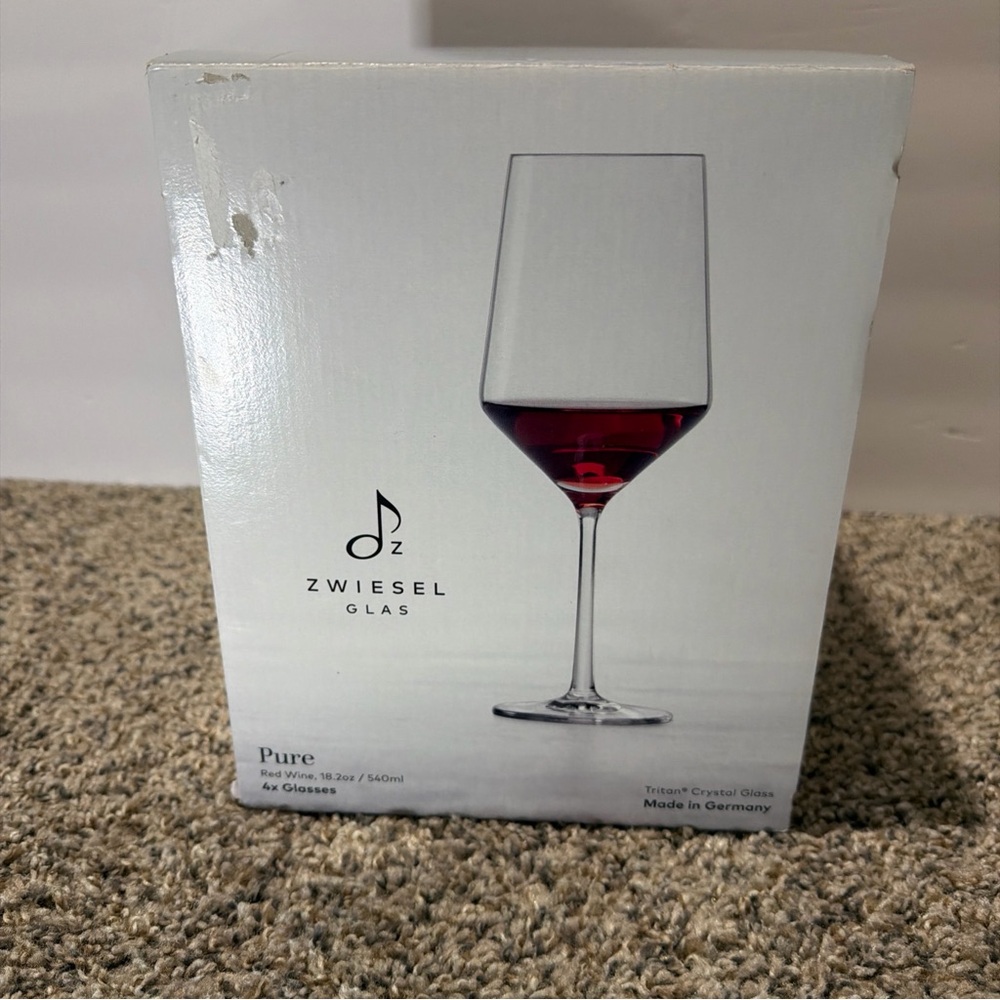 Pure Wine Glass Set - Clear